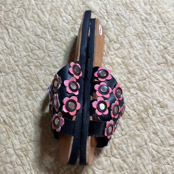 Rachel Comey ACTA SANDAL 🌸 Pink flower flowers Crisscross Size 8 New - Picture 2 of 11